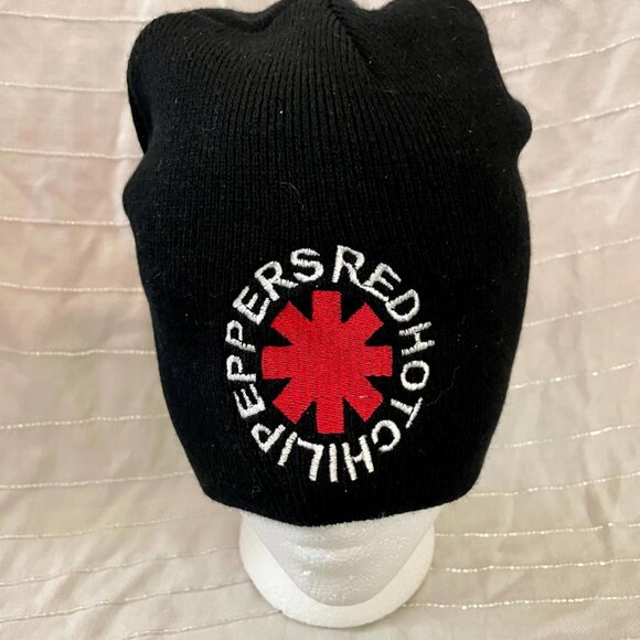 1990s Red Hot Chili Peppers Logo Beanie - Picture 3 of 7